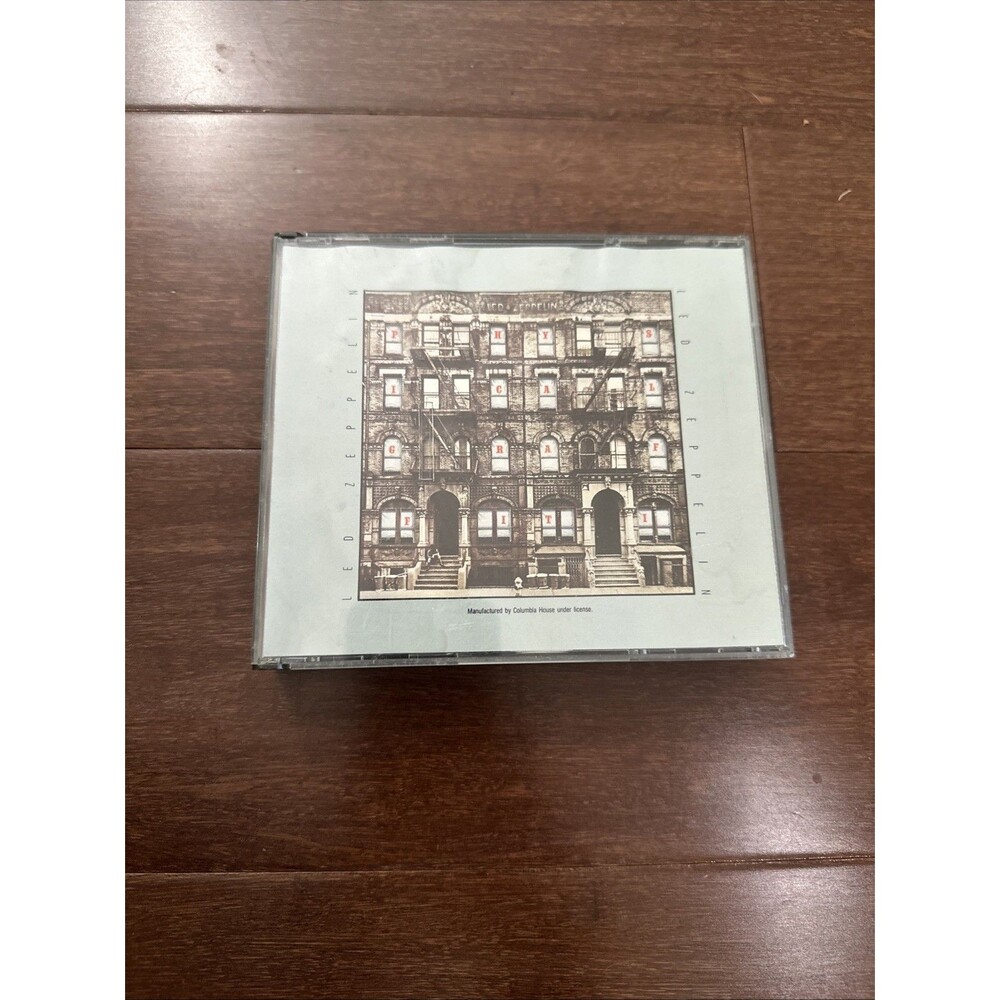 Led Zeppelin – Physical Graffiti CD 1975 Columbia House Double Album Rock